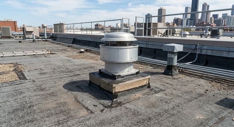 Roof Exhaust Installation in Chincoteague Island, VA