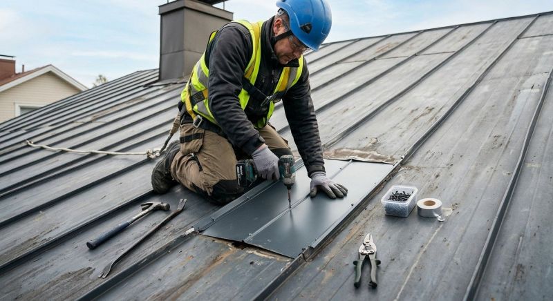 Roof Panel Repair in Accomack County, VA