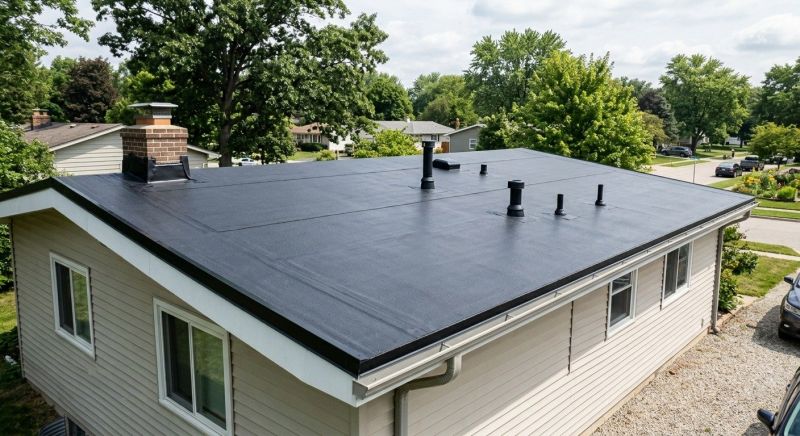 Rubber Roof Installation in Accomack County, VA