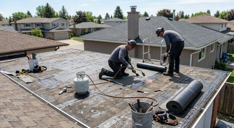 Rubber Roof Repair in Chincoteague Island, VA
