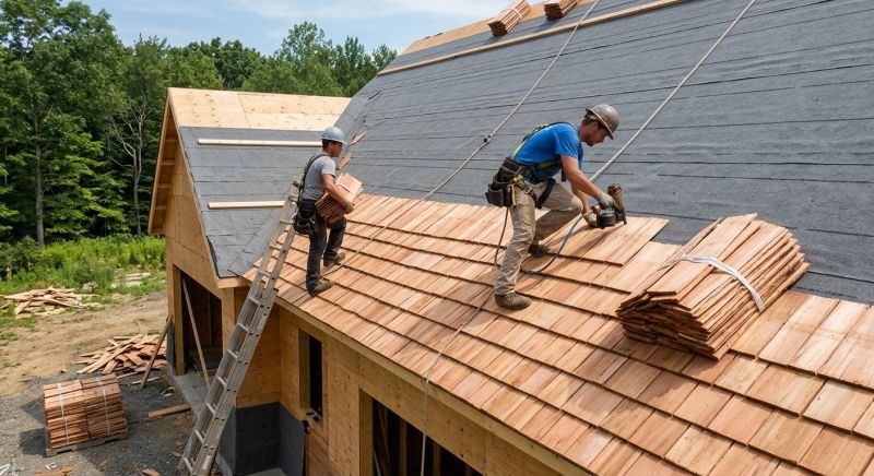 Shake Roof Replacement in Pocomoke City, MD