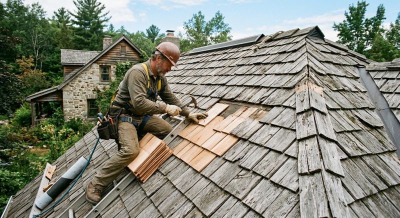 Shake Shingle Repair in Chincoteague Island, VA