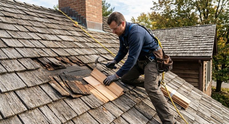 Shake Shingle Repair in Accomack County, VA