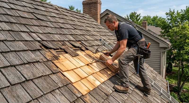 Shake Shingle Repair in Pocomoke City, MD