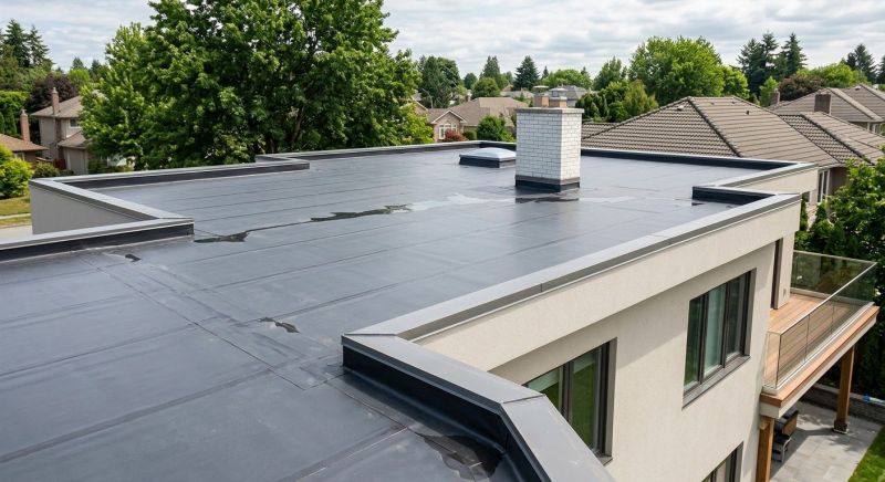 Single Ply Roof Installation in Pocomoke City, MD