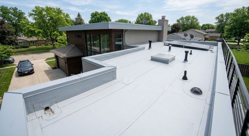 Single Ply Roof Replacement in Chincoteague Island, VA