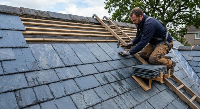 Slate Roof Construction in Chincoteague Island, VA