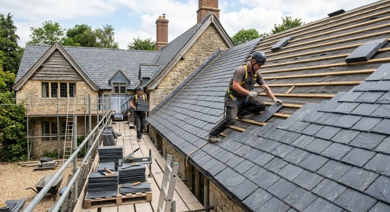 Slate Roof Installation in Accomack County, VA