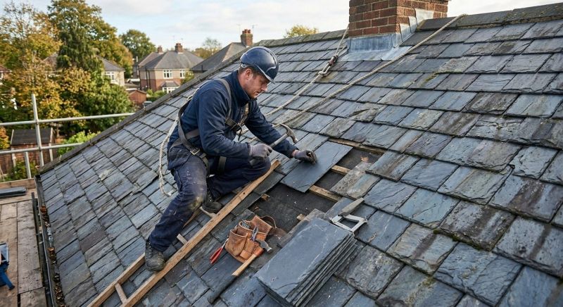 Slate Roof Repair in Pocomoke City, MD