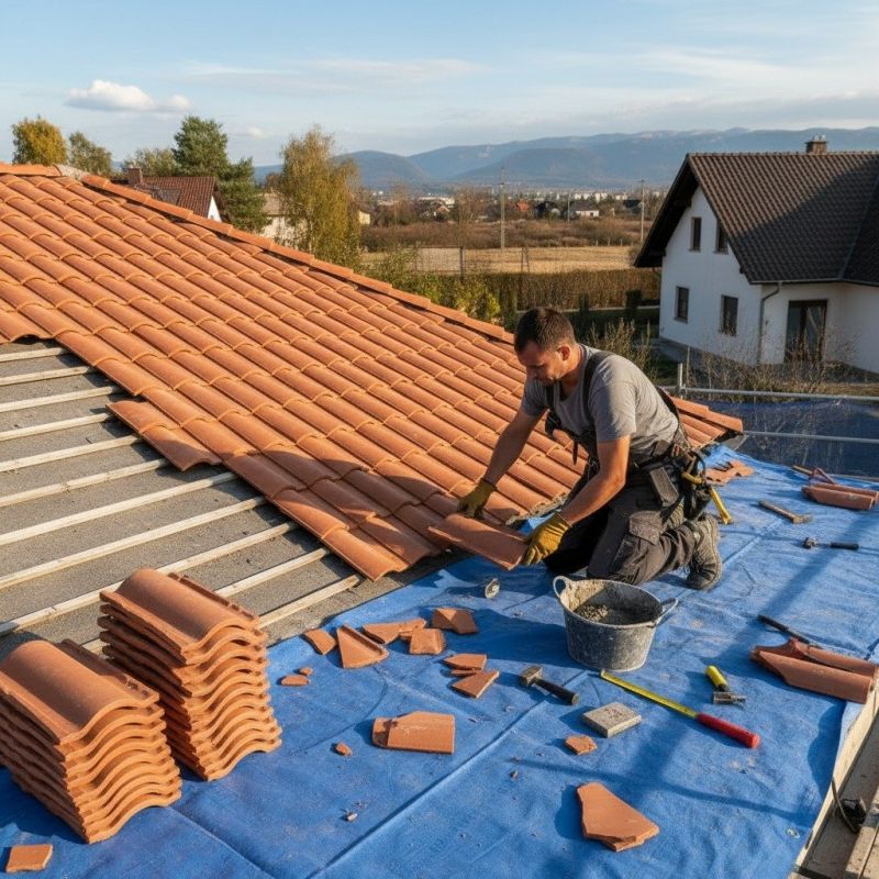 Spanish Tile Roof Repair in Accomack County, VA