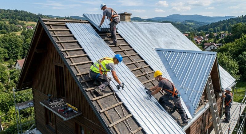 Steel Roof Installation in Accomack County, VA