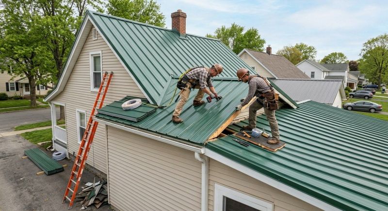 Steel Roof Repair in Accomack County, VA