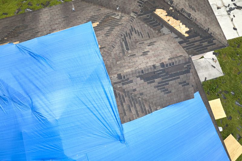 Storm Damage Roof Tarping in Accomack County, VA