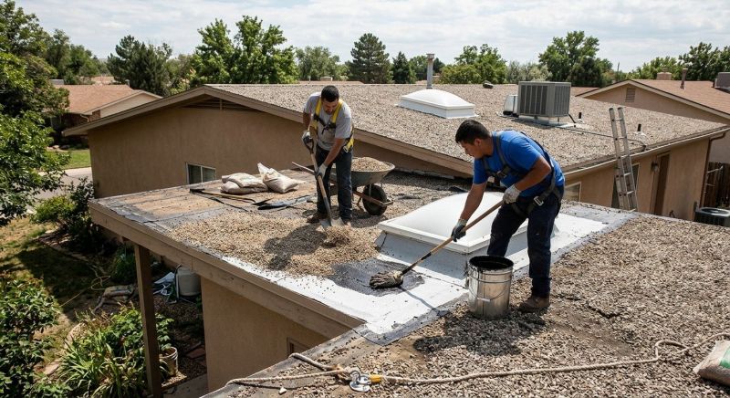 Tar And Gravel Roof Repair in Chincoteague Island, VA