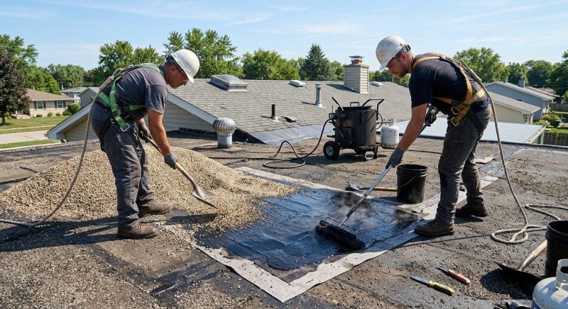 Tar And Gravel Roof Repair in Accomack County, VA