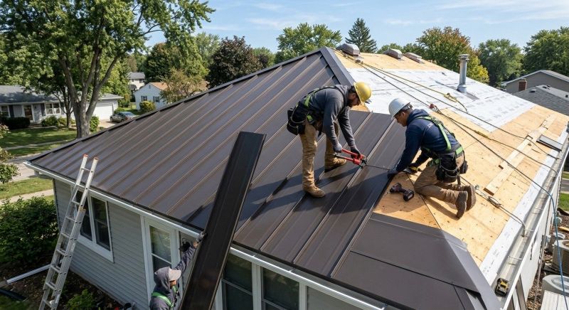 Tin Roof Installation in Chincoteague Island, VA