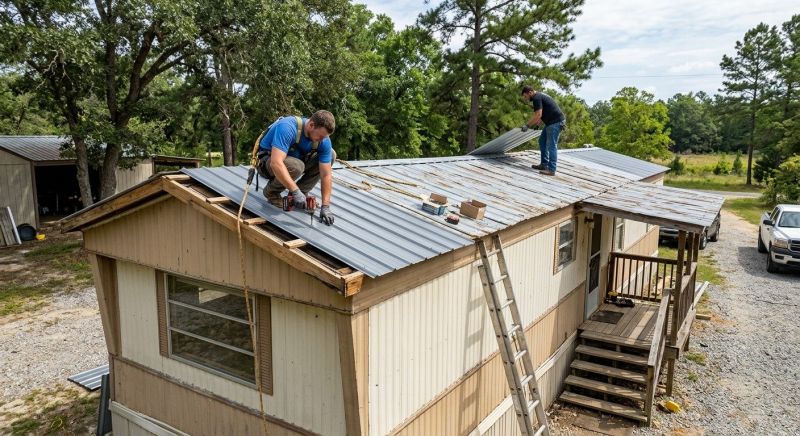 Tin Roof Repair in Accomack County, VA