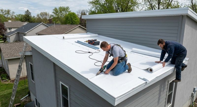 Tpo Roof Installation in Chincoteague Island, VA