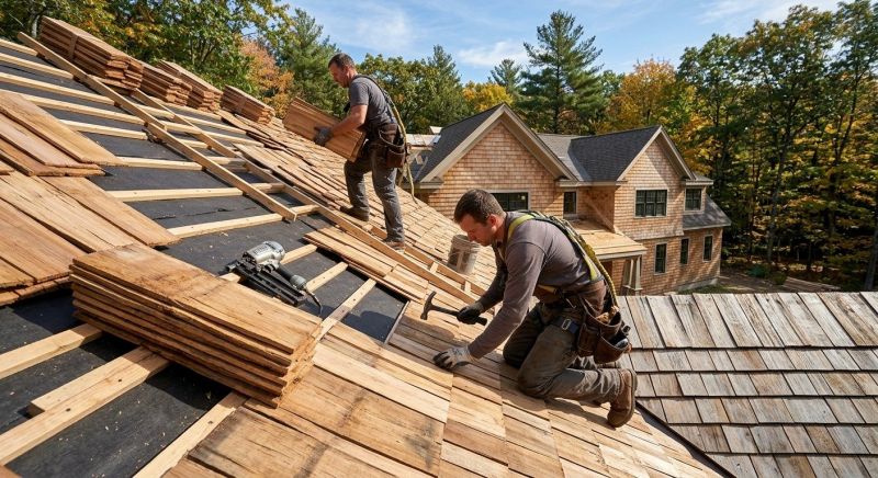 Wood Roofing Installation in Accomack County, VA