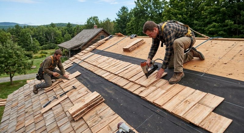 Wood Roofing Installation in Accomack County, VA