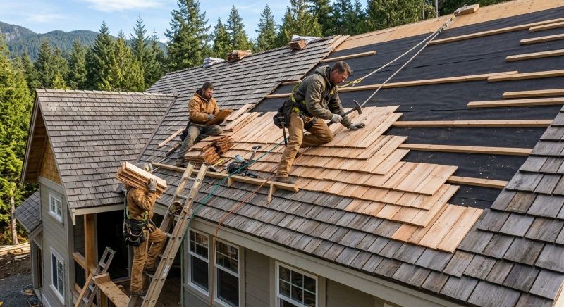Wood Roofing Installation in Pocomoke City, MD