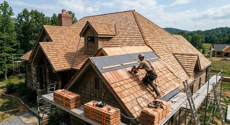 Wood Roofing Installation in Pocomoke City, MD