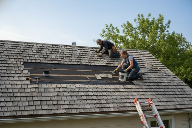 Wood Shake Roof Repair in Accomack County, VA
