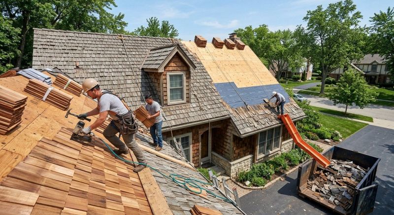 Wood Shingle Roof Replacement in Accomack County, VA