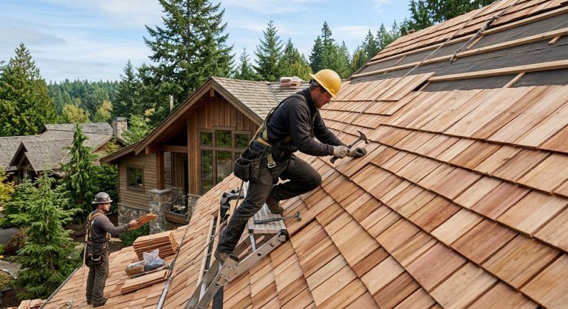 Wooden Roof Installation in Accomack County, VA
